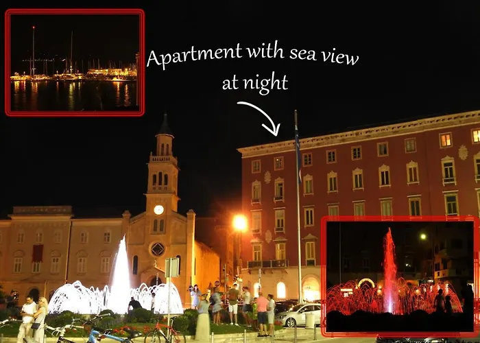 Appartamento Of The Tops Center Apartment, Sea View In Town